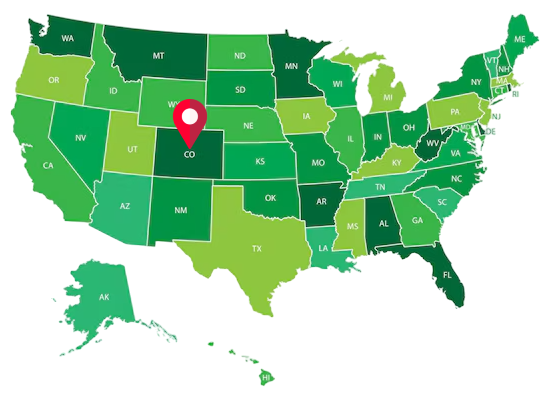 map colorado
